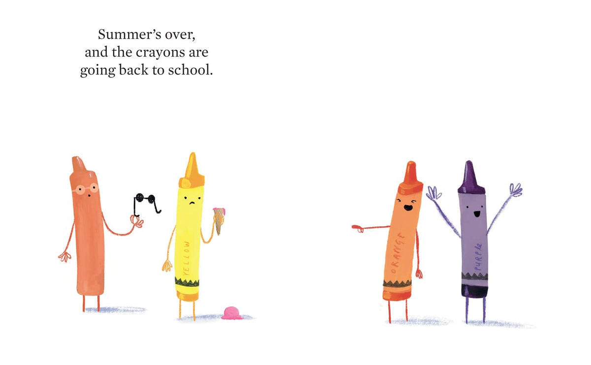 The Crayons Go Back to School (UK)