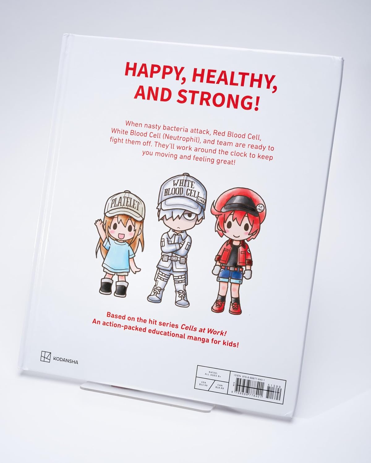 Cells at Work! #01:The Great Bacteria Vs. White Blood Cell Battle!
