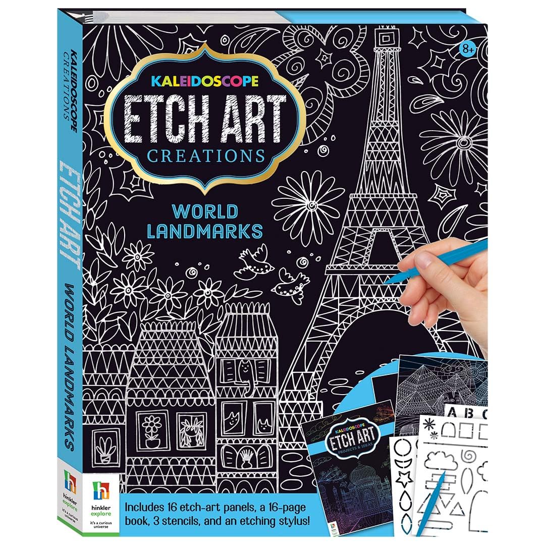 KALEIDOSCOPE ETCH ART CREATIONS: WORLD LANDMARK
