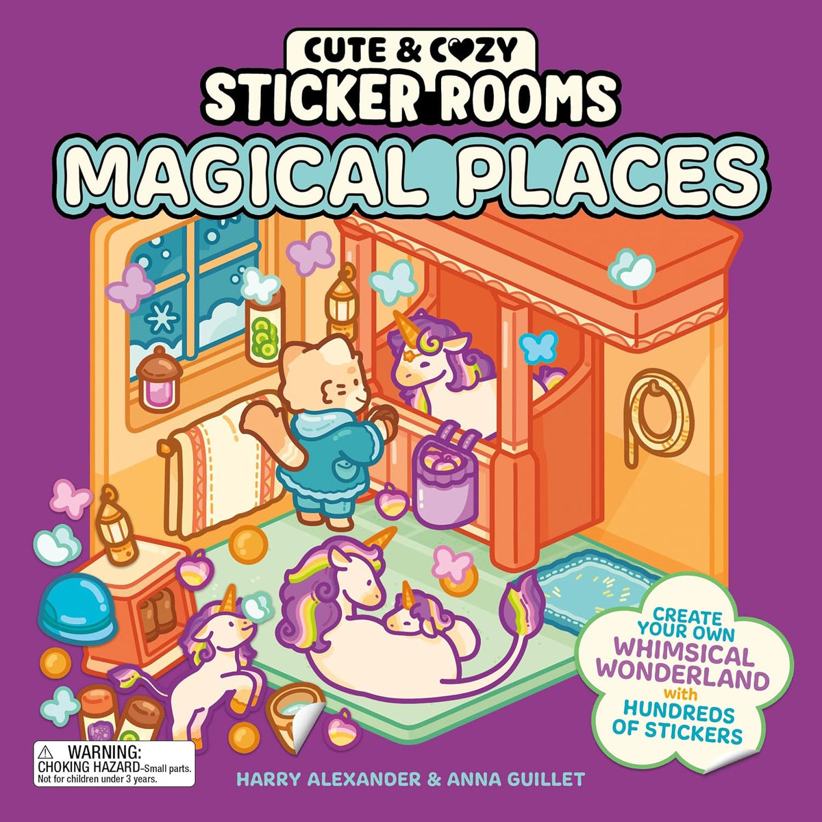 Magical Places (Cute & Cozy Sticker Rooms)