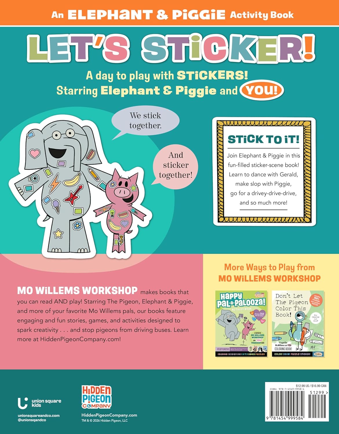 Elephant & Piggie: Let's Sticker!