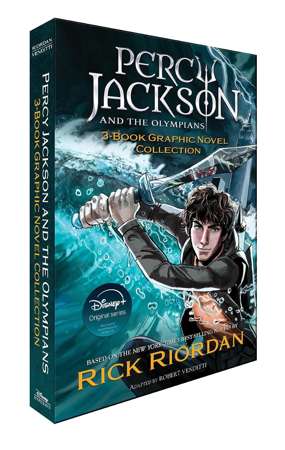 Percy Jackson and the Olympians Graphic Novel 3-Book Collection