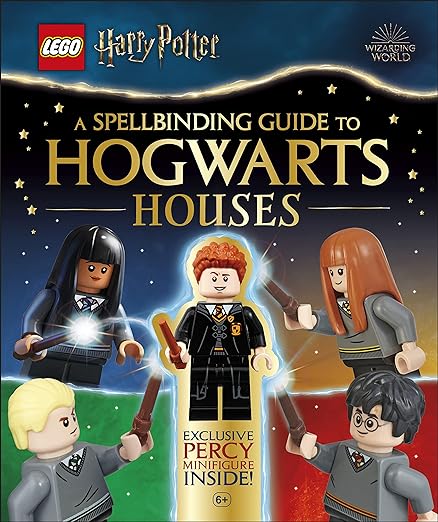 DK Lego Harry Potter a Spellbinding Guide to Hogwarts Houses (+Minifigure)