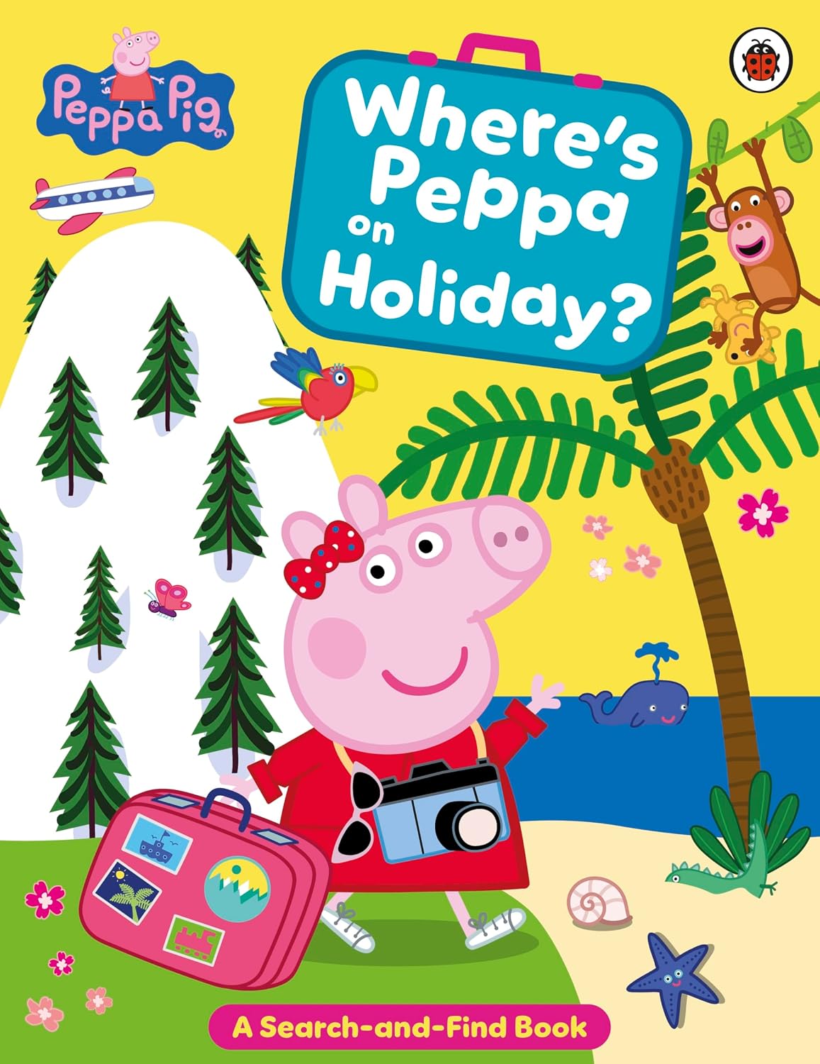 Where's Peppa on Holiday? (A search-and-find book)