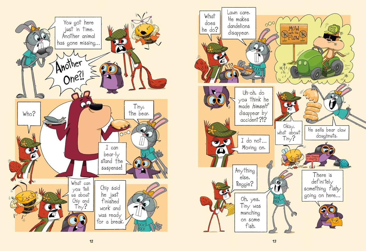 Squirrel Lock Holmes #02: Mystery at the Corn-y Maze(HC)