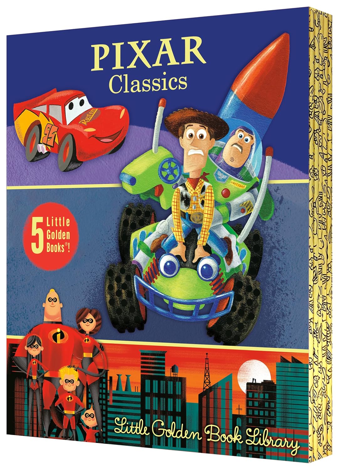 Little Golden Book Library: Disney Pixar Classics
