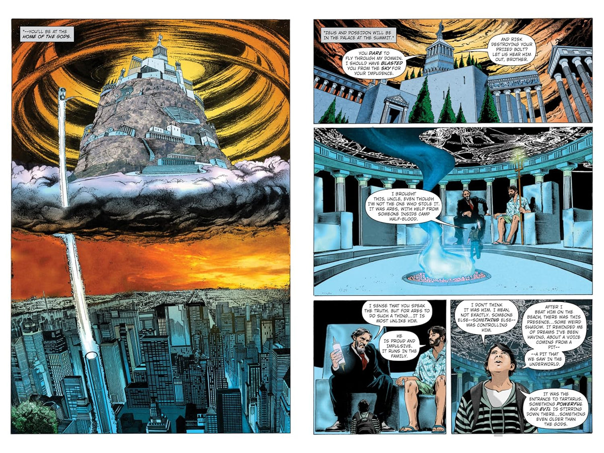 Percy Jackson and the Olympians Graphic Novel 3-Book Collection