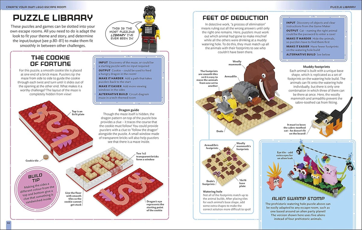 DK Lego Build Your Own Lego Escape Room (Incl Bricks)
