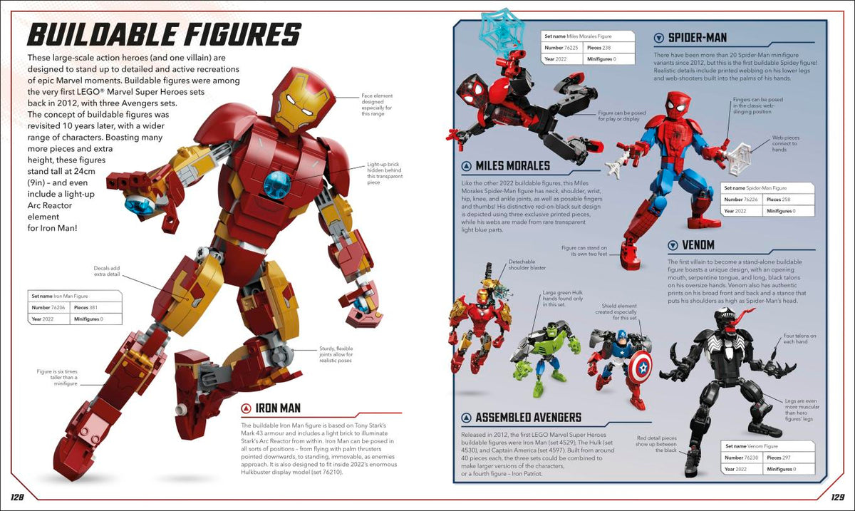 DK Lego Marvel Visual Dictionary