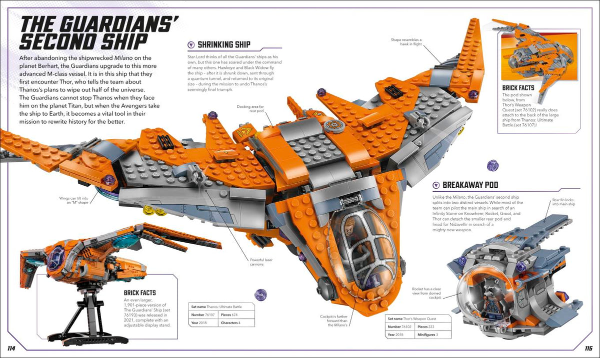 DK Lego Marvel Visual Dictionary