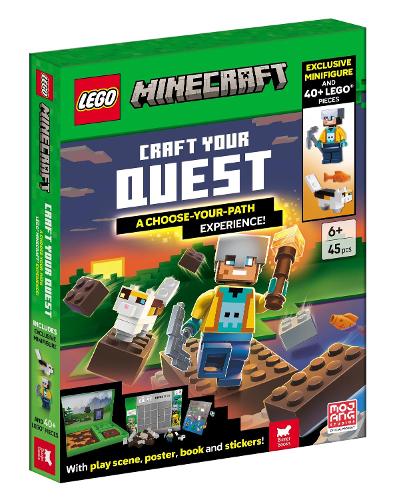 Lego Minecraft Craft Your Quest (+Minifigure and Bricks)