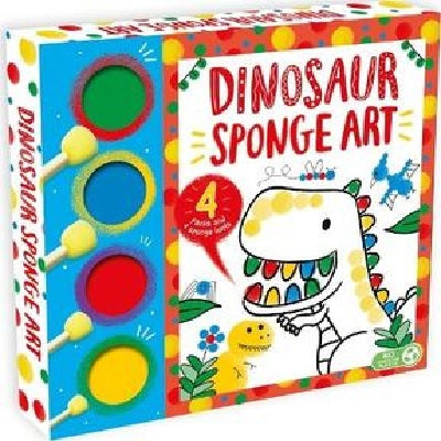 Sponge Art Eco: Dinosaur Sponge Art