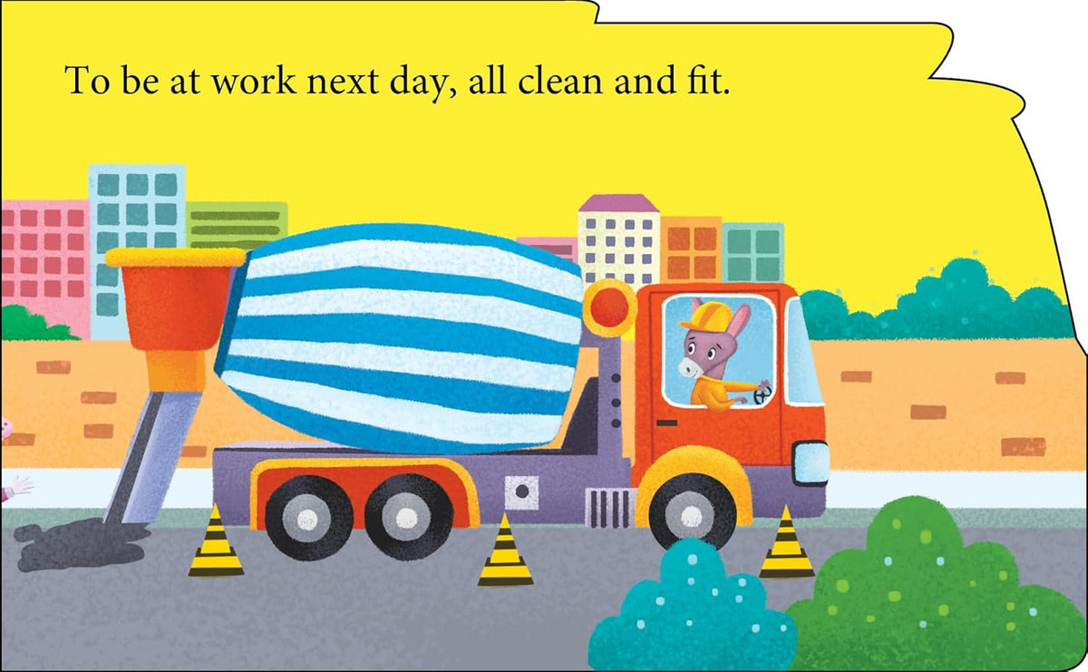 Small Wheel Book Dump Truck