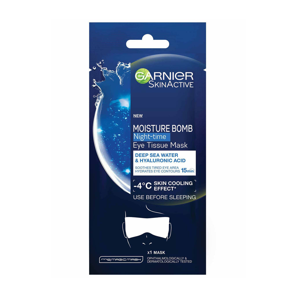 Garnier Hydra Bomb Night Tissue Eye Mask