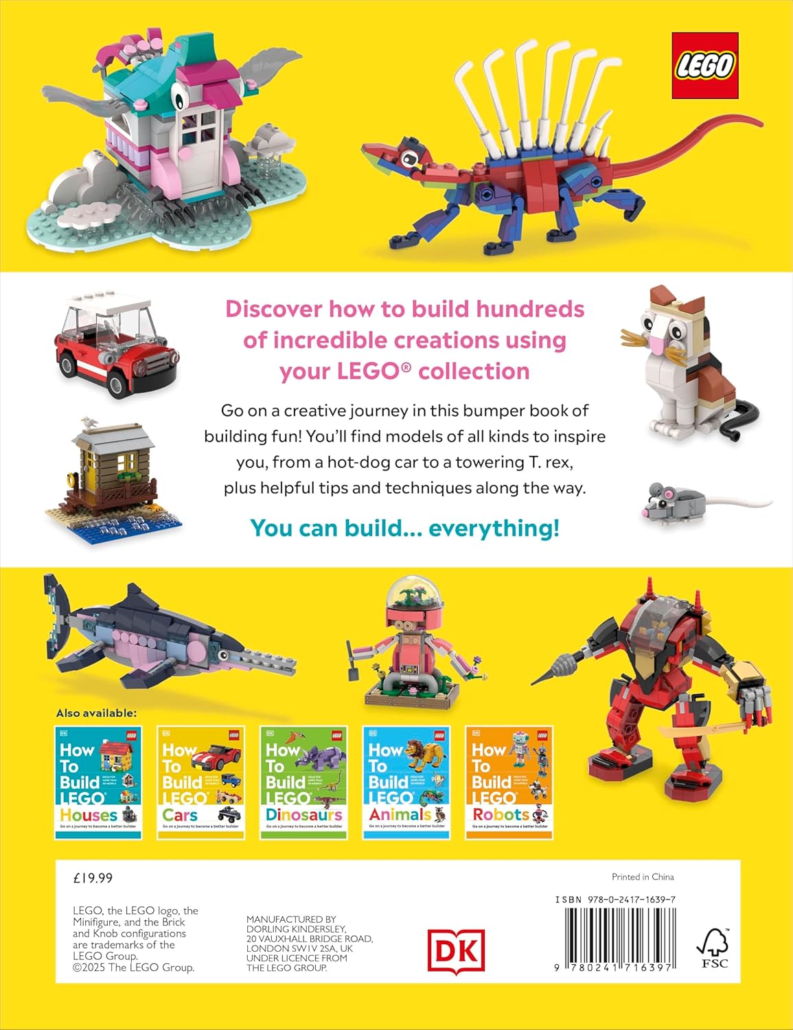 DK Lego How to Build Everything