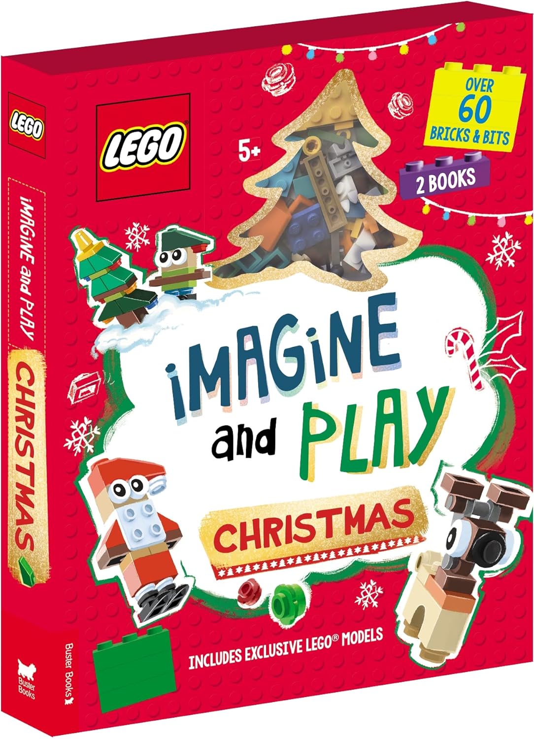 Lego Books: Imagine and Play Christmas