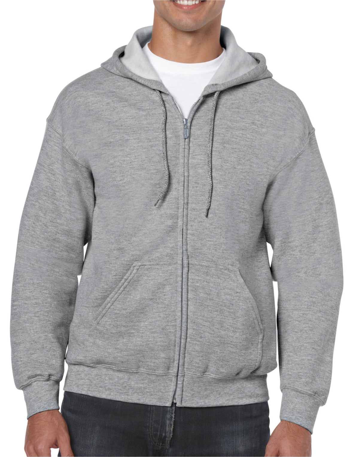 Kitking Heavy Blend Full Zip Hooded Sweater