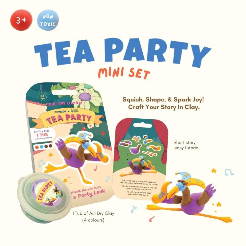 (OOS) Story Air-Dry Clay Mini: Dodo's Party Look