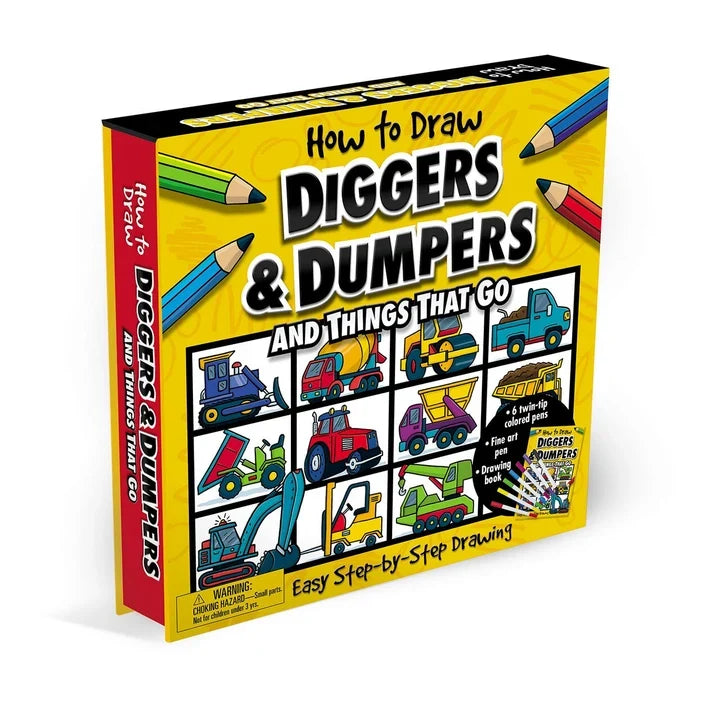 TW: How to Draw Diggers & Dumpers and Things That Go