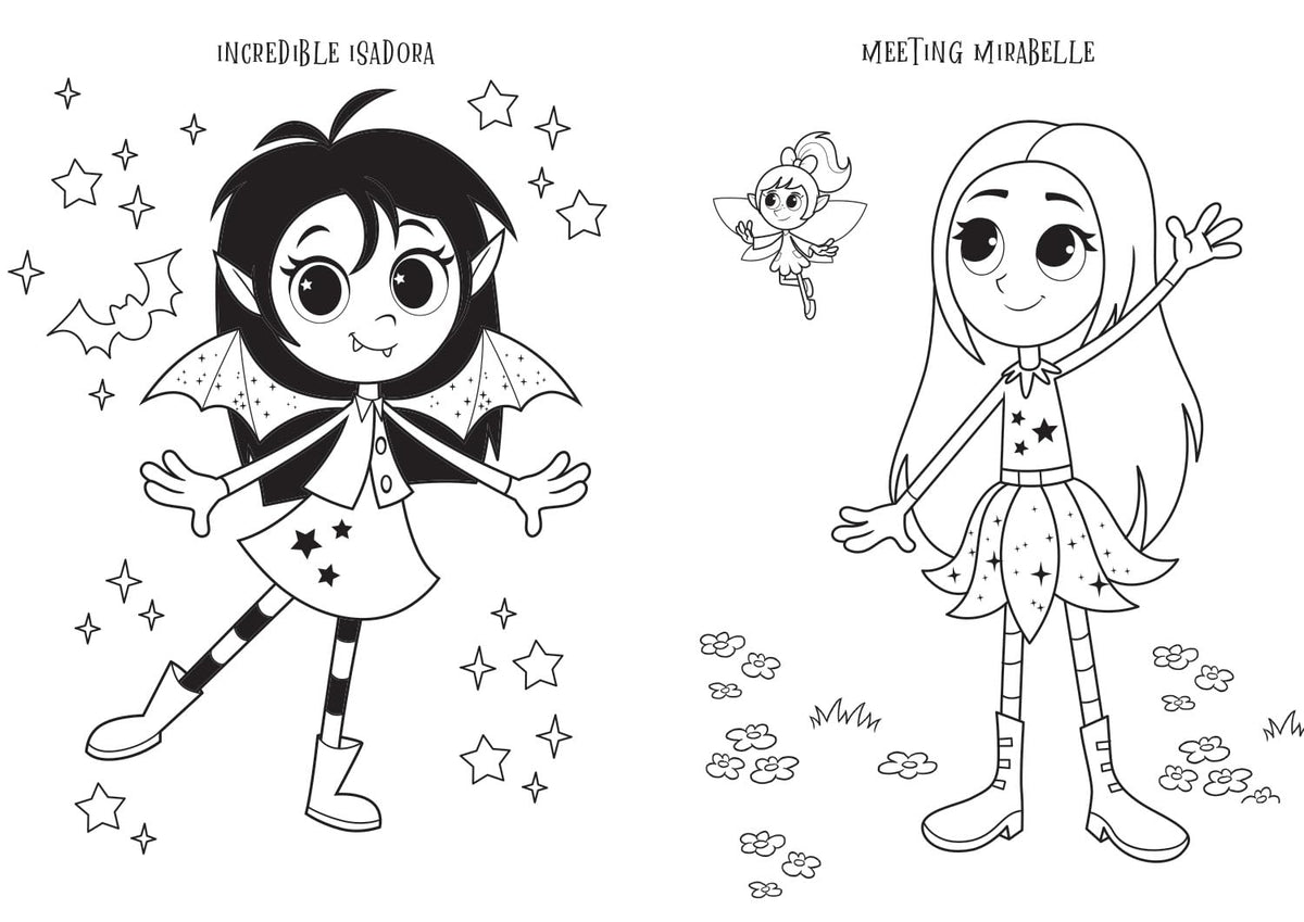 Isadora Moon TVTI Colouring Book