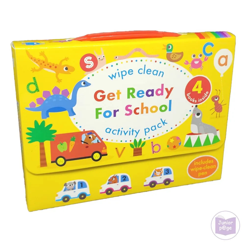 Wipe Clean Carry Case: Get Ready for School