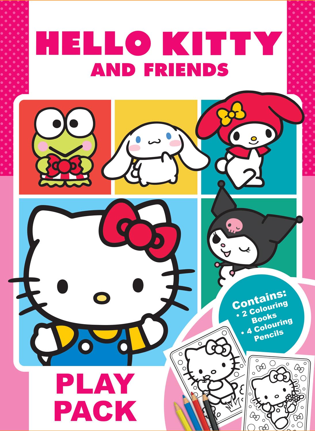 Kuromi Colouring Book