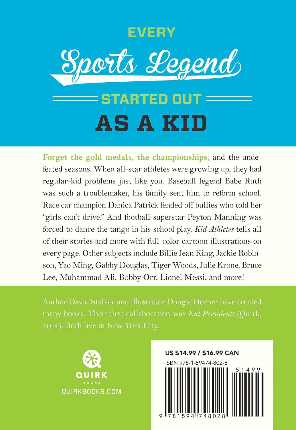Kid Legends #02: Kid Athletes