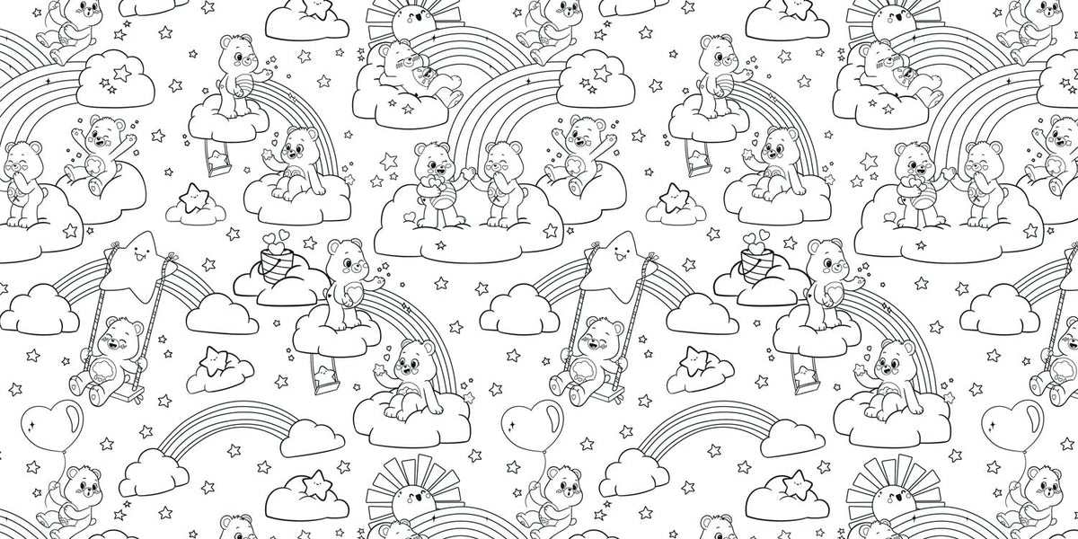 Care Bears Colours of Caring Colouring Book