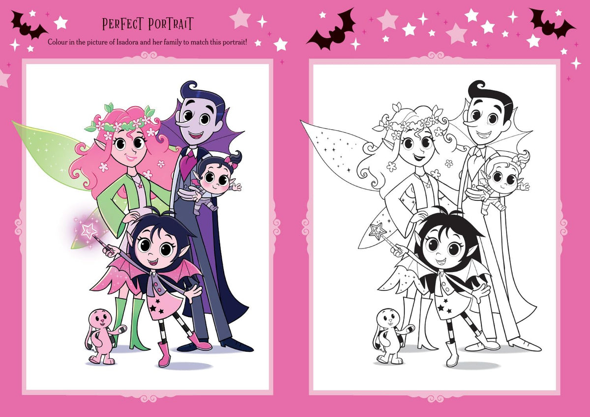 Isadora Moon TVTI Colouring Book