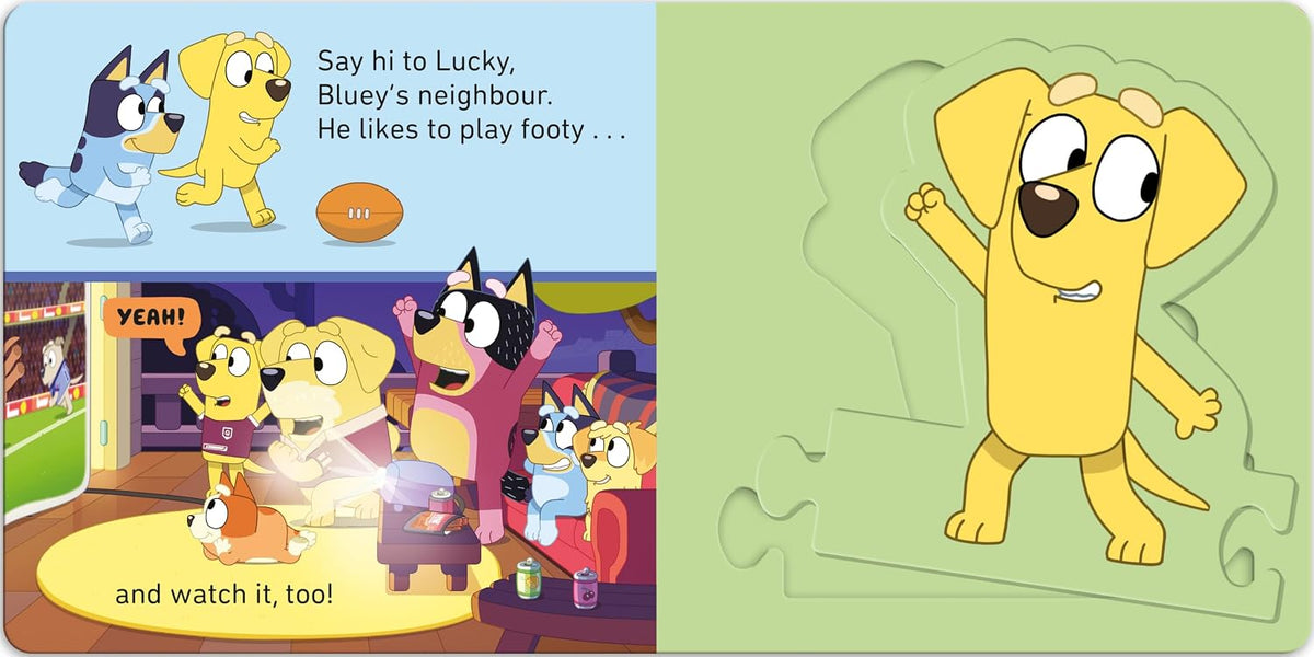 Bluey: Bluey's Friends Jigsaw Book