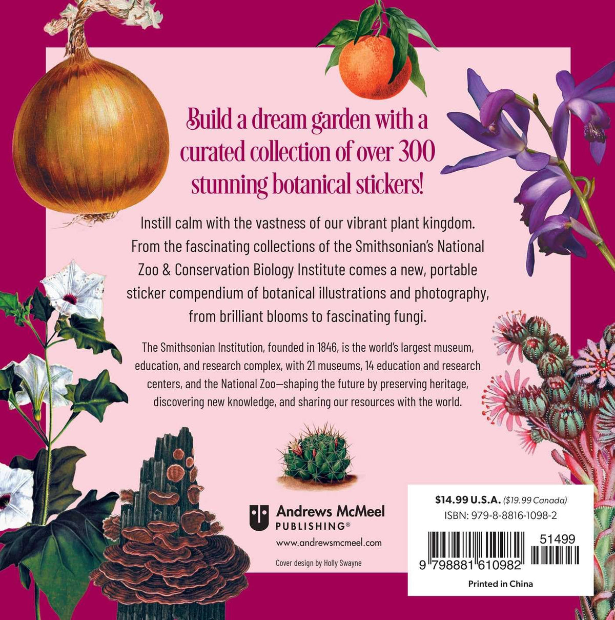 Botanicals: A Smithsonian Sticker Book
