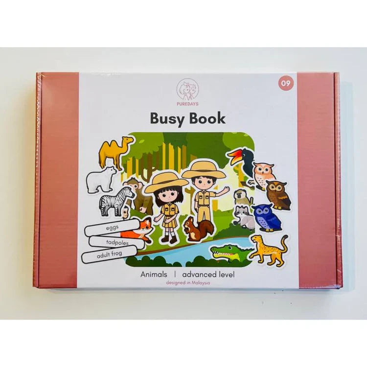 Pure Days Advanced Busy Book Animals (9)
