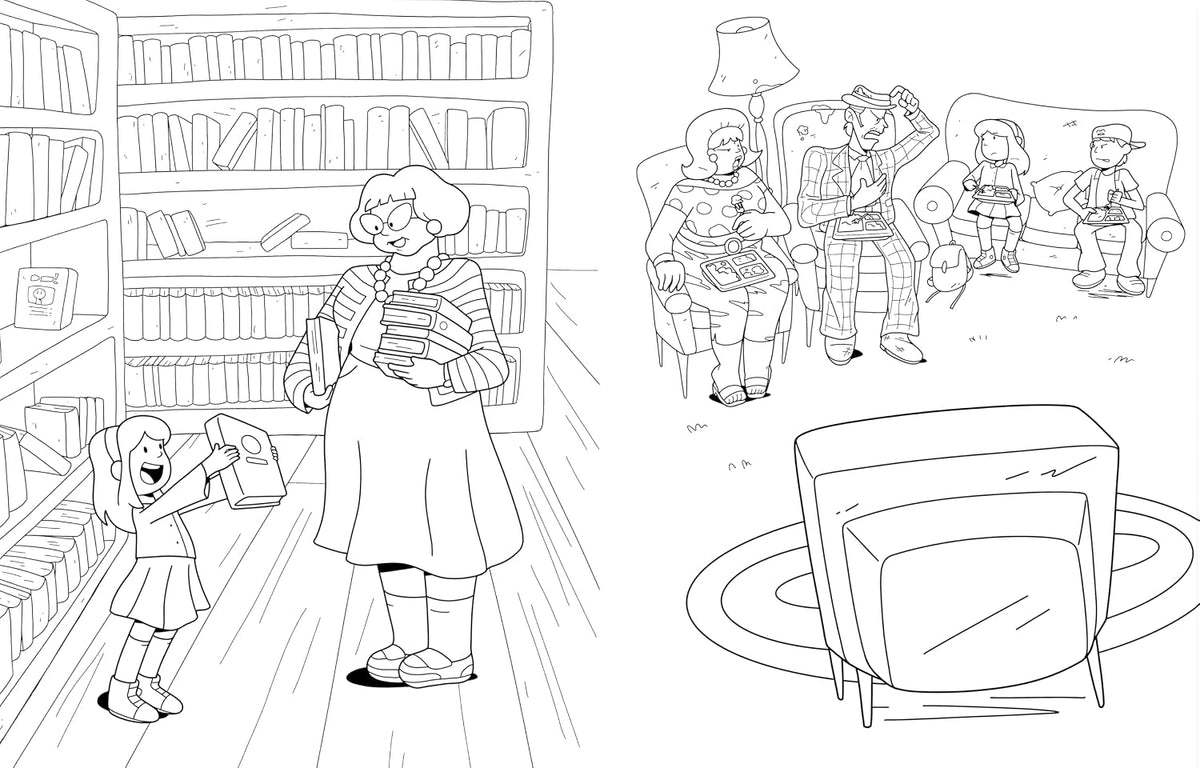 Matilda's Outrageous Coloring Adventure