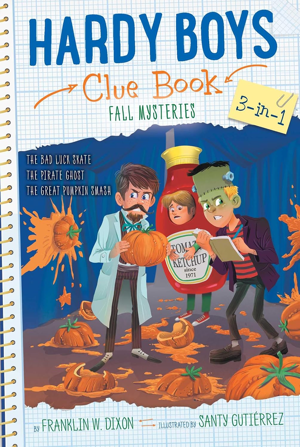 Hardy Boys Clue Book Fall Mysteries (3In1)