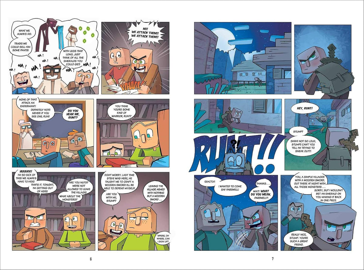 Diary of an 8-Bit Warrior Graphic Novel Mythic Amethyst (6 Book Box Set)