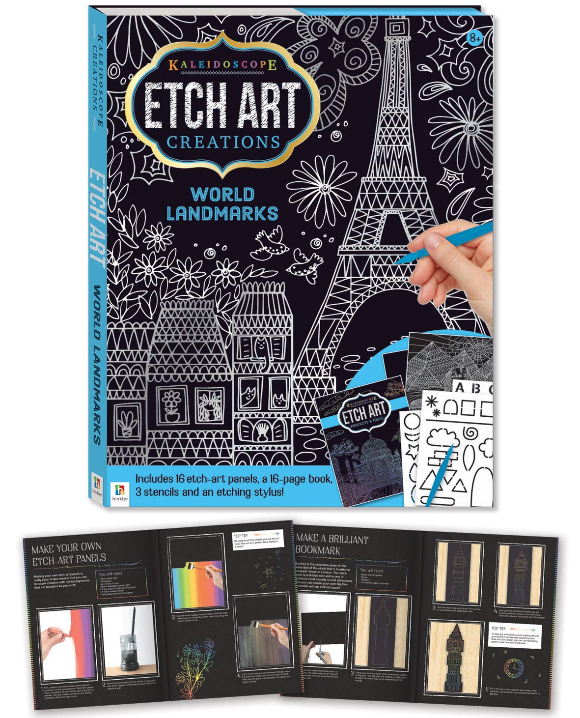 KALEIDOSCOPE ETCH ART CREATIONS: WORLD LANDMARK