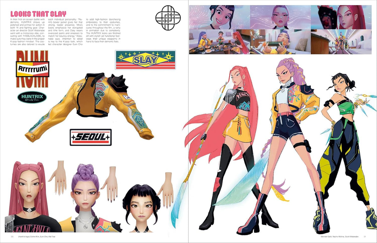 The Art of KPop Demon Hunters (US)