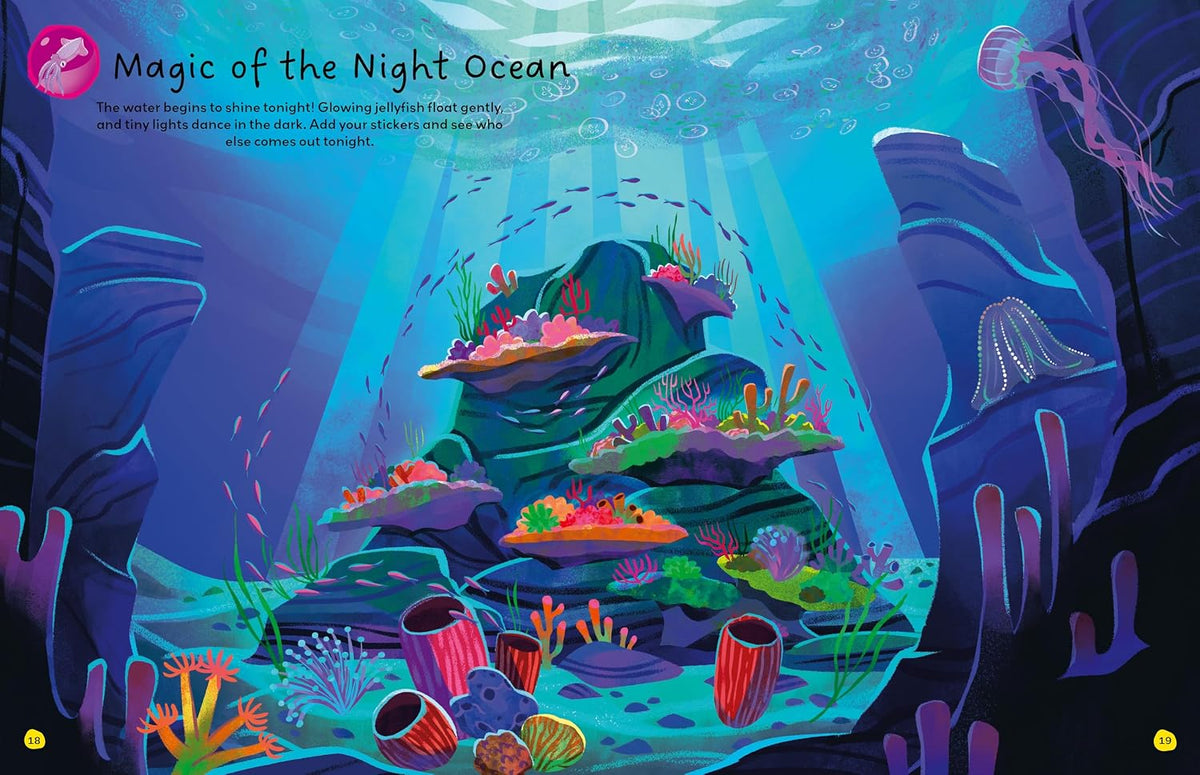 Deluxe Sticker Book: Miracle of the Ocean