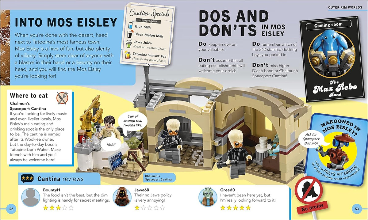 DK Lego Star Wars Yoda's Galaxy Atlas (+Minifigure)