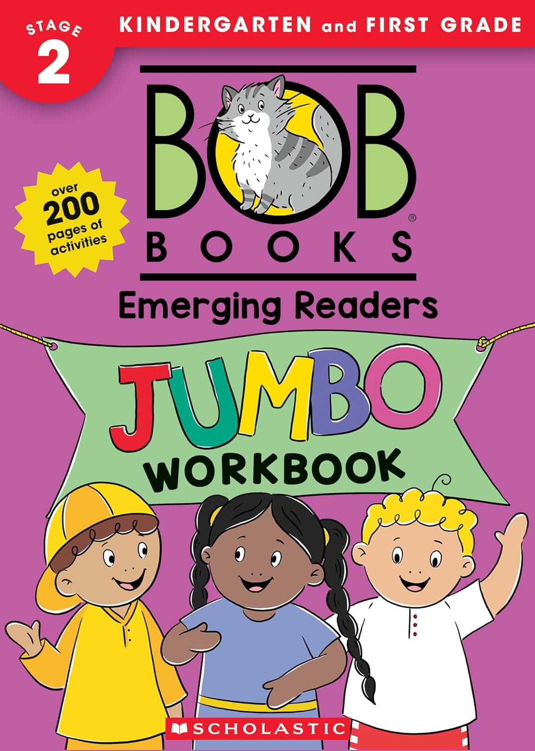 Bob Books Stage 2: Emerging Readers Jumbo Workbook (Kindergarten and First Grade)