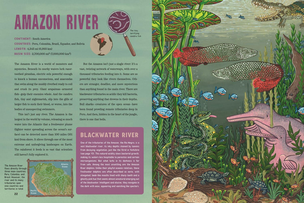 Spooky Rivers: 25 Strange and Mysterious Rivers that Snake Across Our Planet