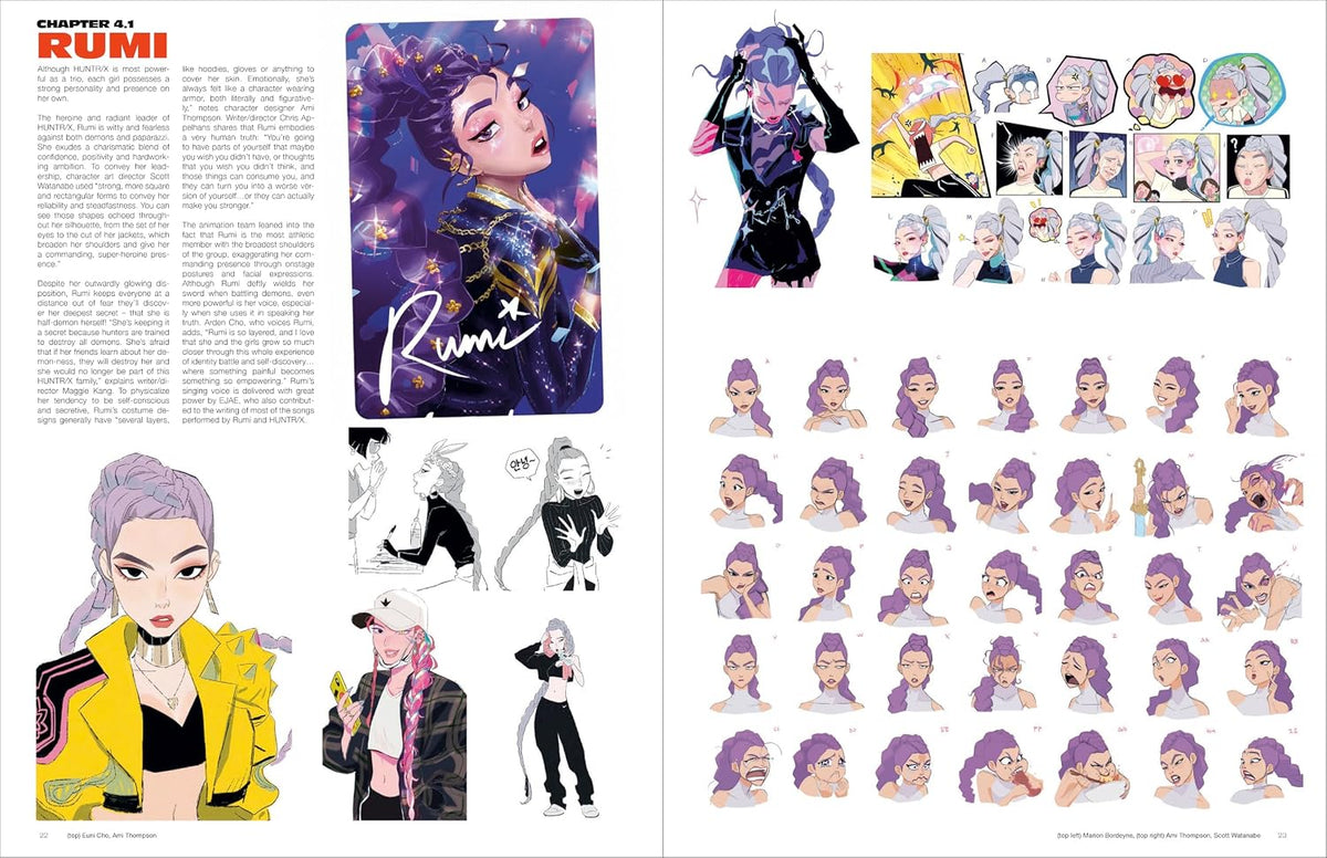 The Art of KPop Demon Hunters (US)