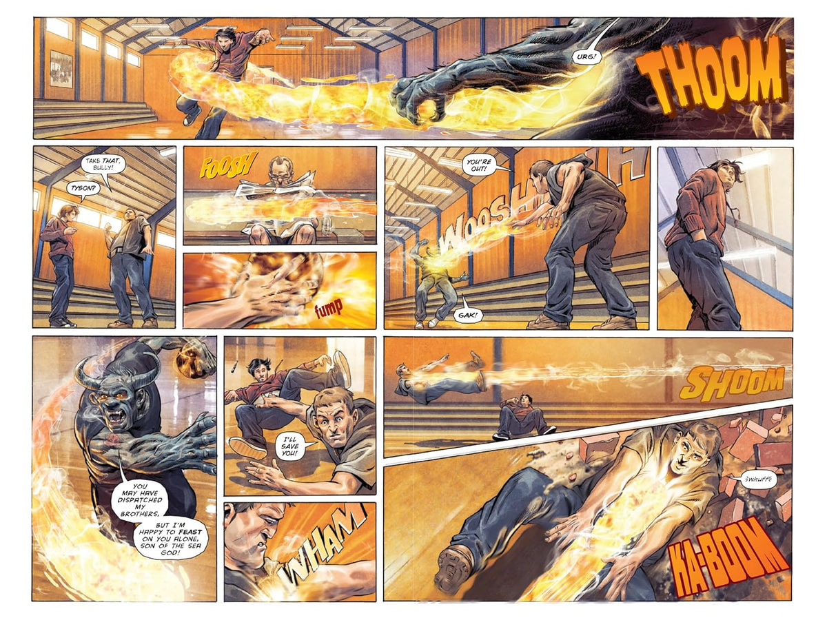 Percy Jackson and the Olympians Graphic Novel 3-Book Collection