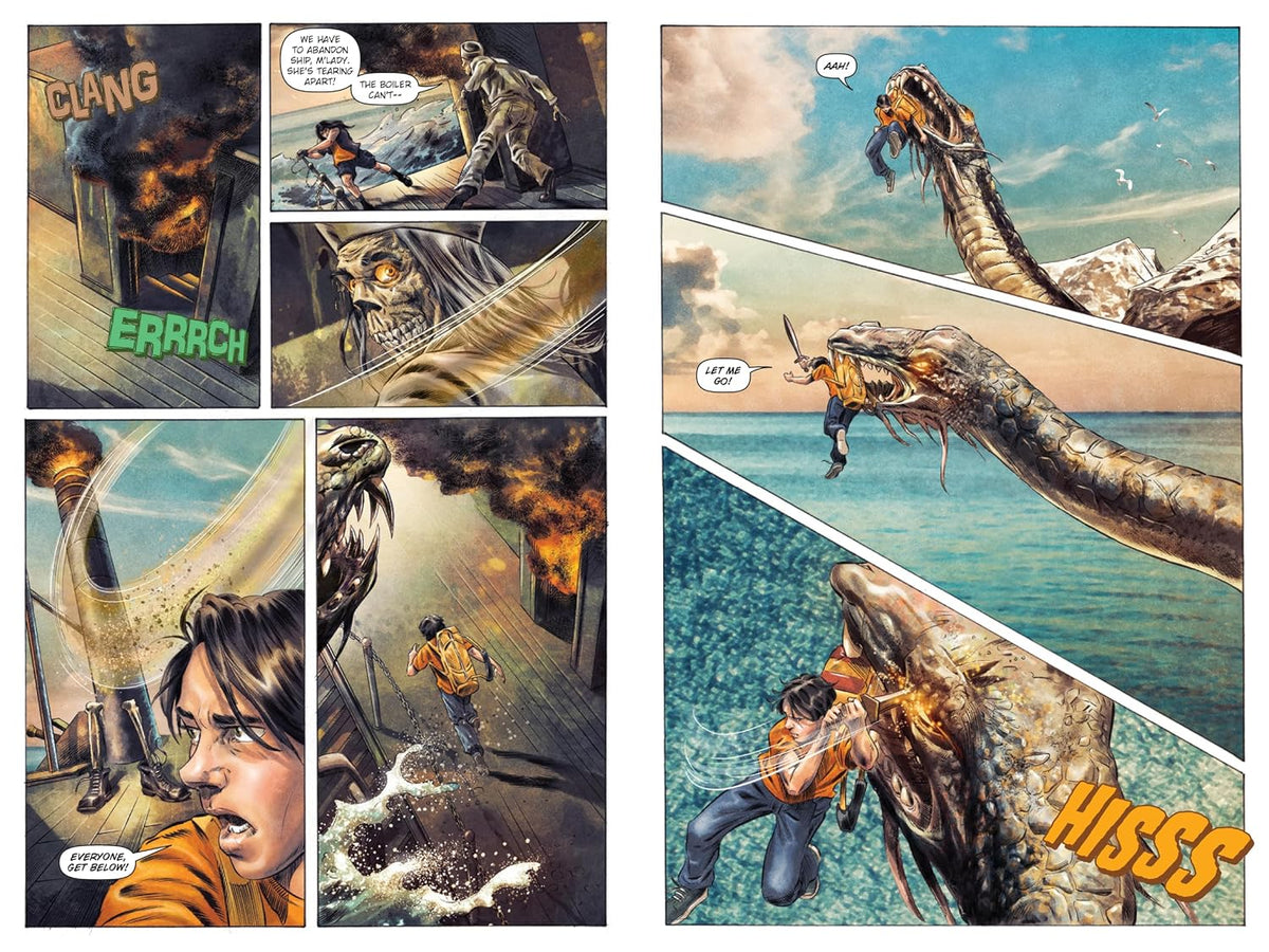 Percy Jackson and the Olympians Graphic Novel 3-Book Collection