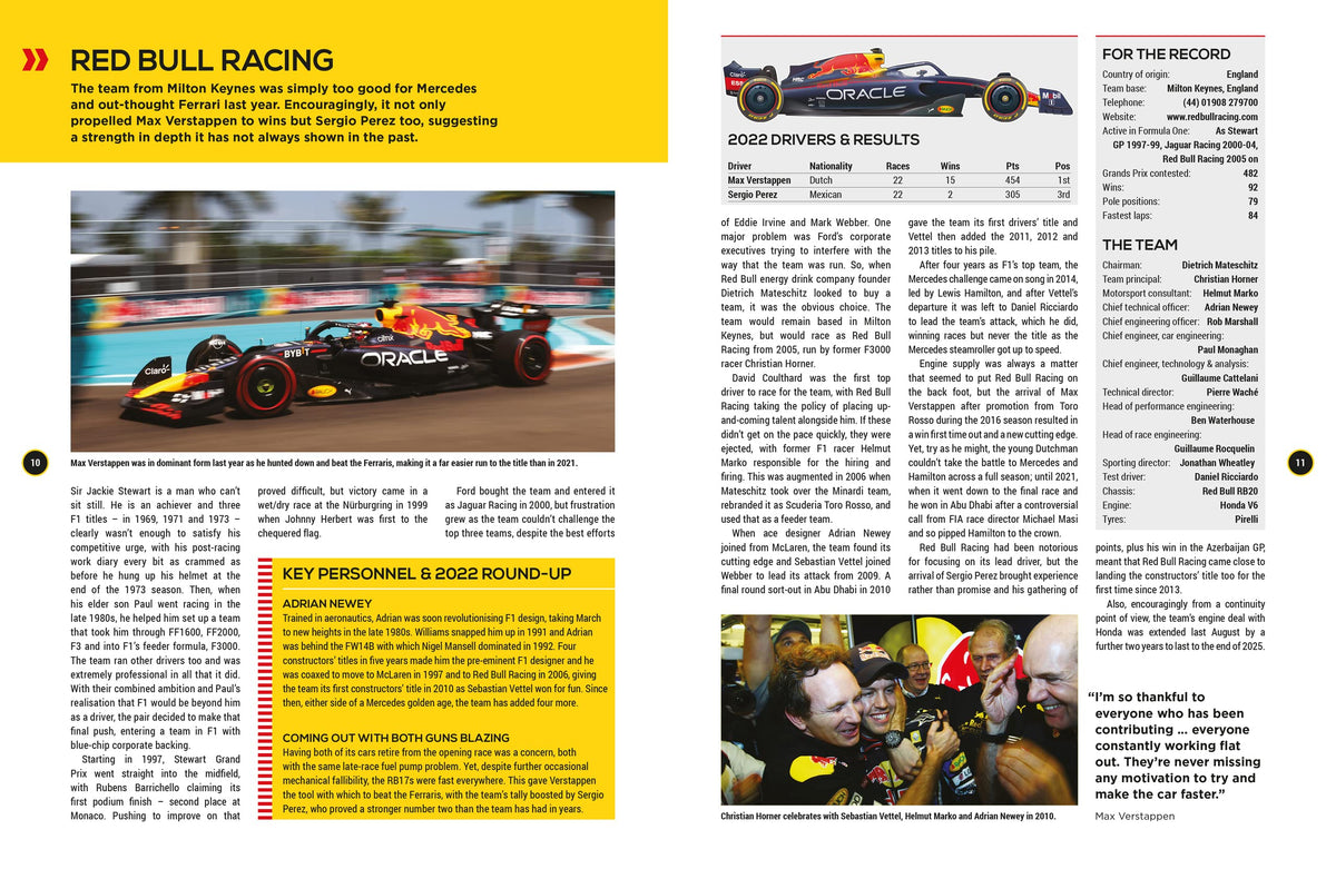 Formula One 2023 : The World's Bestselling Grand Prix Handbook