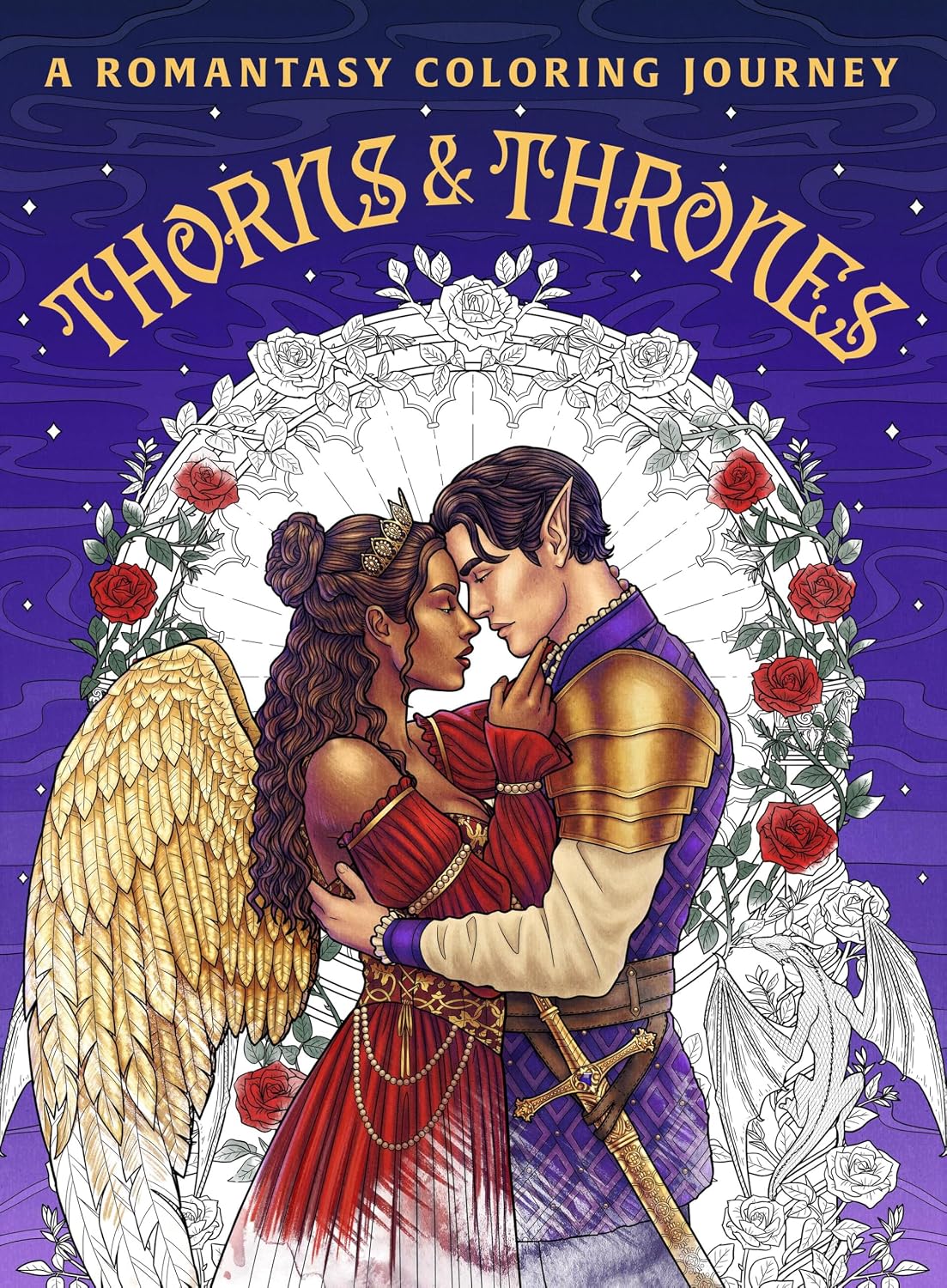 Thorns & Thrones (colouring)