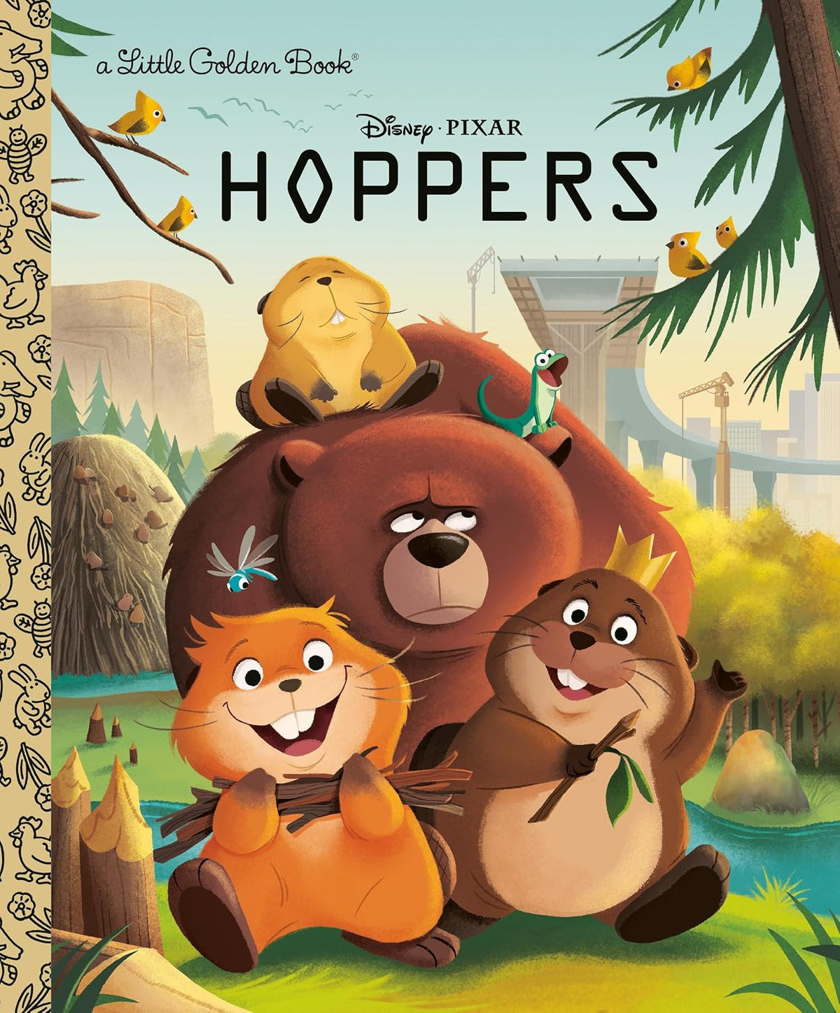 A Little Golden Book: Disney Pixar - Hoppers