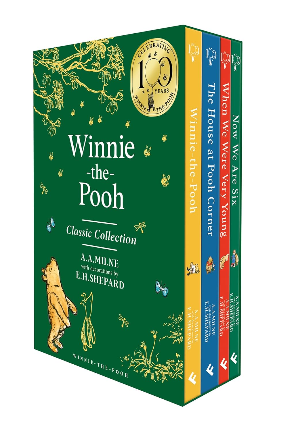 Winnie the Pooh Classic Collection 4 Book (Box Set)