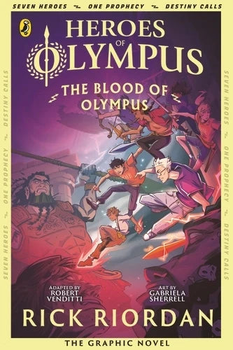 Heroes of Olympus Graphic Novel #05: The Blood of Olympus
