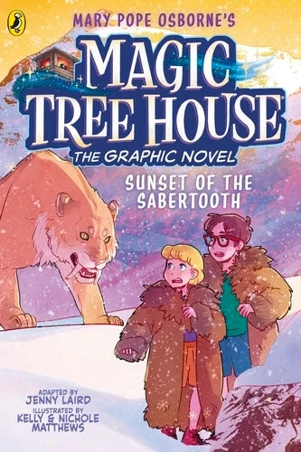 Magic Tree House Graphic #07: Sunset of the Sabertooth (UK)